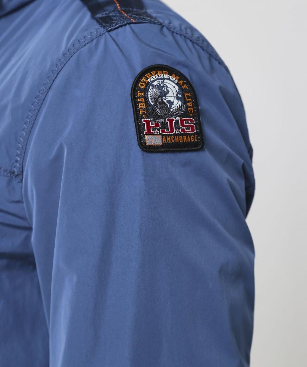parajumpers desert windbreaker jacket navy parajumpers desert windbreaker jacket navy